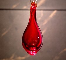 GOCCIA PENDENTE IN VETRO DI