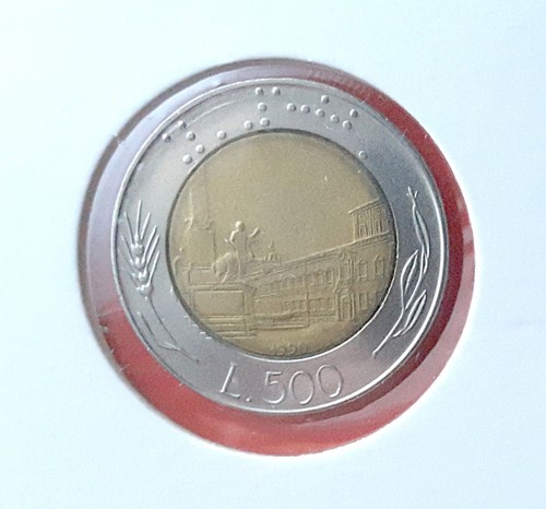 500 lire 1990 errore senza - 1990, -senza