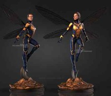 Statua La Vespa Stampa 3D Non Verniciata/Non Assemblata