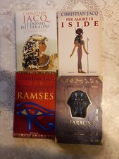 Lotto 4 Christian Jacq Faraone Nero +  Iside + Donne Dei Faraoni + Terra Ramses
