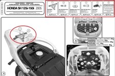 Rear attachment trunk MONOLOCK