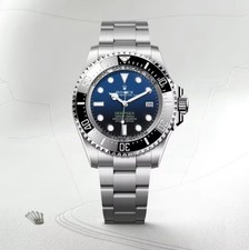 Orologio Rolex Deepsea 44 mm acciaio Oystersteel quadrante blu D136660-0005 - nuovo 2025