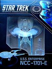 USS ENTERPRISE 1701-E Star Trek NUOVO IMBALLO ORIGINALE EAGLEMOSS cofanetto Picard primo contatto