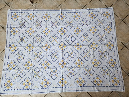 Vecchia tovaglia art deco - art,