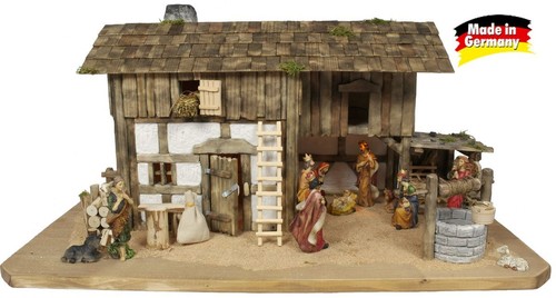 Presepe illuminato figure - presepe, illuminato,