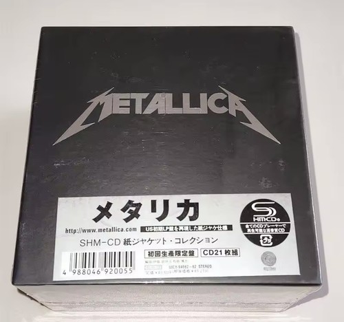 Metallica japanese shm cd - japanese,