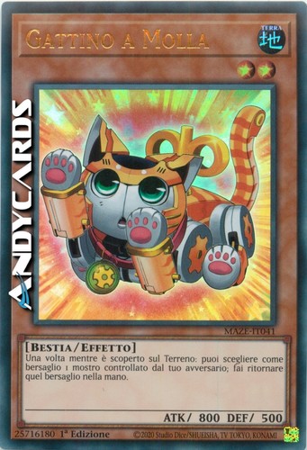 Gattino molla wind - gattino, (wind-up