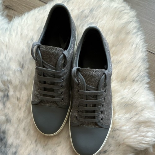 Sneakers lanvin grigio pelle - lanvin,