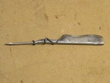 vecchio ago per ricamo uncinetto HANSA D R G M 888796 chiacchierino vintage di