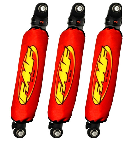 Copri ammortizzatori rosso - copri,