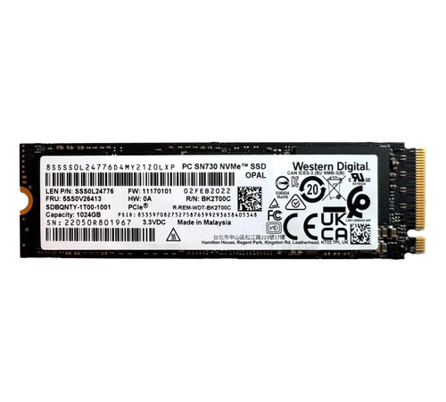 Disco rigido ssd sn730 1000 - ssd,
