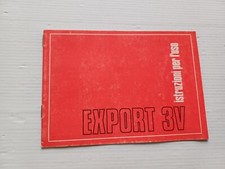 Benelli 50 Export 3V 1979 manuale uso manutenzione libretto istruzioni originale