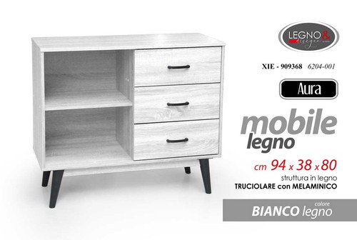 Mobiletto salvaspazio moderno - salvaspazio,