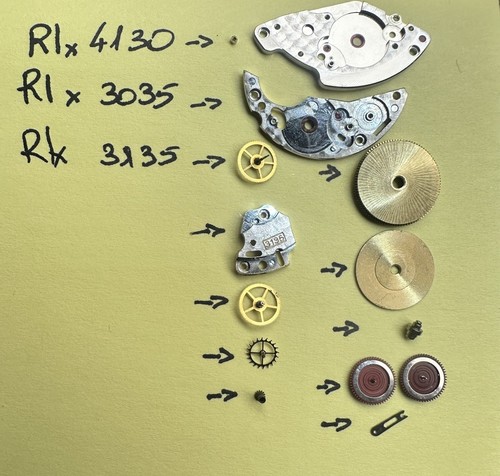 Ricambi rolex 3035 - rolex, 3135