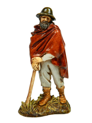 Pastore viandante vecchio - vecchio, con