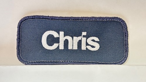 Chris usato ricamato - chris, vintage