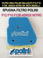 FILTRO ARIA POLINI MALAGUTI F12 F10 F12R  AEROX NITRO SR  BETA BENELLI SPUGNA 