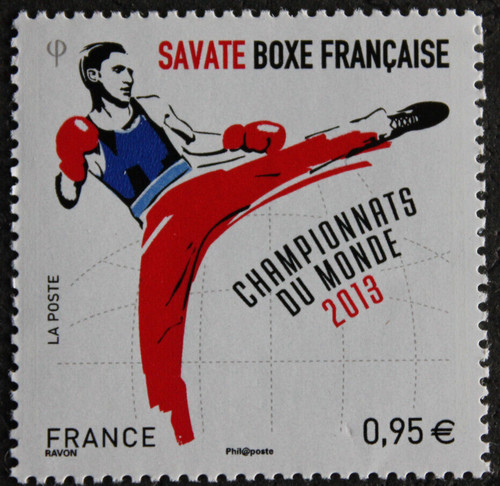 Timbre france savate - savate,