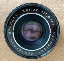 Schneider-Kreuznach Xenon 1:1,9/50 - M42 mount