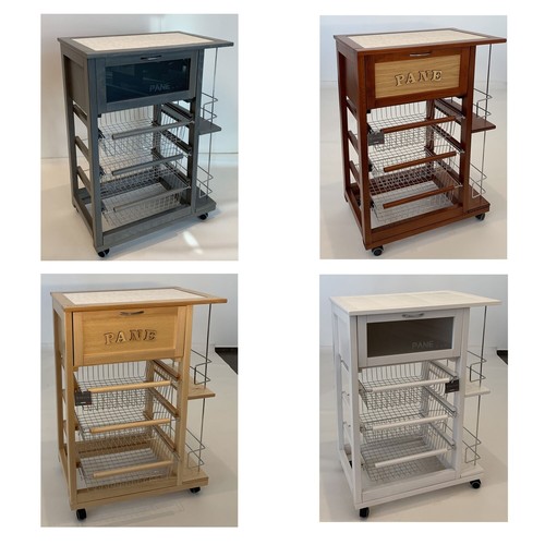 Carrello cucina salvaspazio - carrello, in
