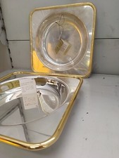 Set 2 Vassoi Gold Vintage