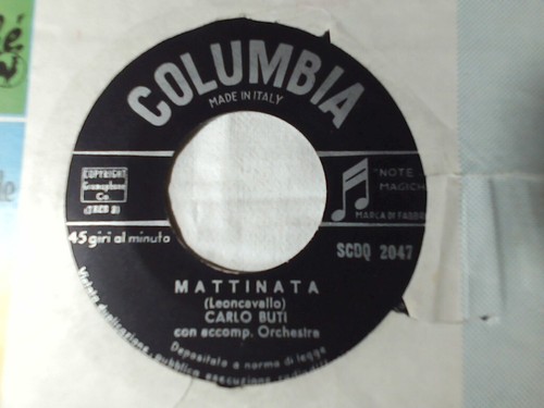 Carlo buti mattinata - mattinata, 7"