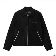 Stussy 8-Ball Suede Bomber