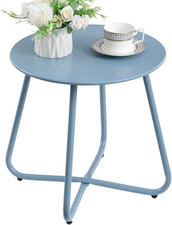 Tavolino Basso Da Esterno Piccolo Tavolo Da Giardino Rotondo Tavolino Da Balcone