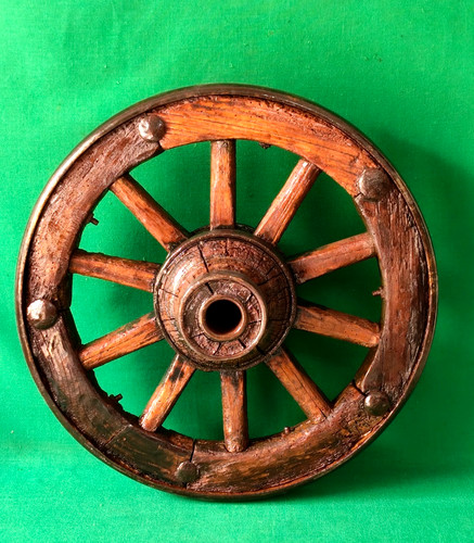 Antica ruota carro carretto - di,