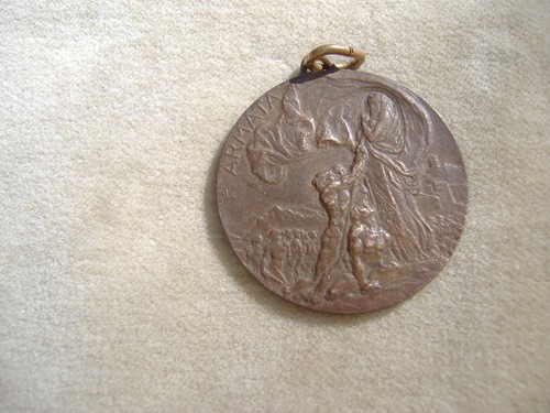 Medaglia bronzo prima - medaglia, in