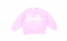 Felpa maglione Barbie rosa