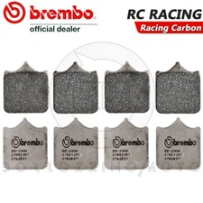 8 PASTIGLIE FRENO ANTERIORI BREMBO RACING CARBON 07BB33RC BIMOTA DB5 1000 2009