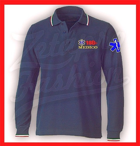 Polo maglia felpa 118 soccorso - polo,