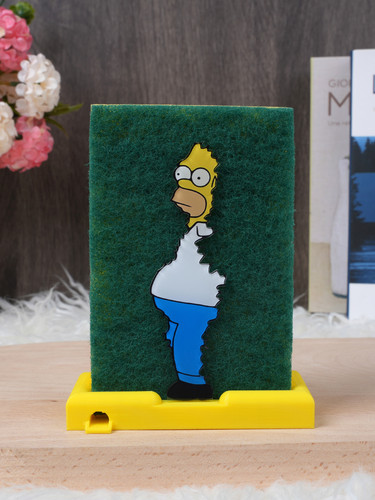 Homer simpson porta - porta, spugna