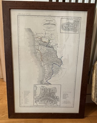 Carta delle province pisa e - delle, di
