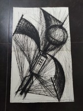 Gravure Originale Bernard