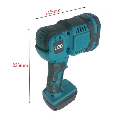 Torcia led senza - fili, 1200