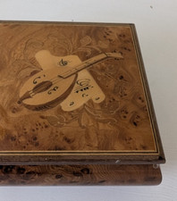 Wooden Sorrento inlaid Swiss