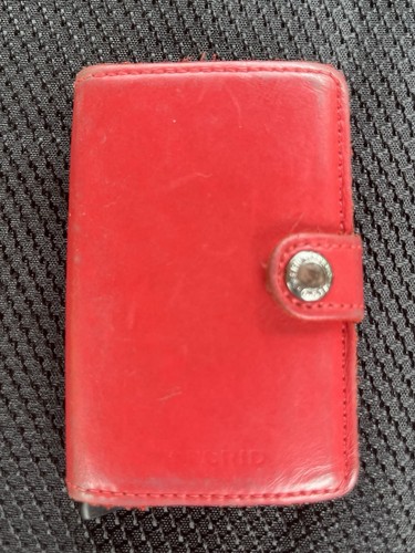 Miniwallet rosso secrid - miniwallet,