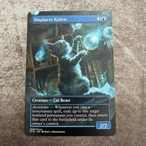 Displacer kitten custom art - displacer,