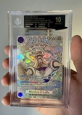 BLACK LABEL Monkey D Rufy OP05-119 A Fist of Divine Speed Gold Foil 2025