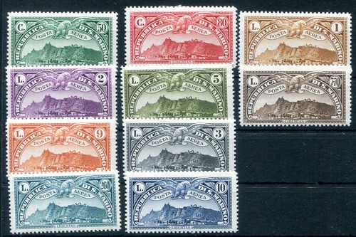 San marino 1931 165 174 - san, set