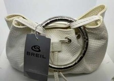 BORSETTA BREIL SNAKE BIANCA NUOVA BAG SOFT WHITE LISTINO €110