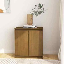 vidaXL Credenza Marrone Miele