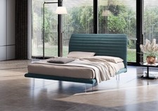 LETTO DANY MATRIMONIALE/PIAZZA E MEZZA C/RETE DI STRUTTURA ORT. TESSUTI LUSSO