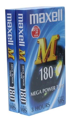 Lot video cassette maxell - lot,