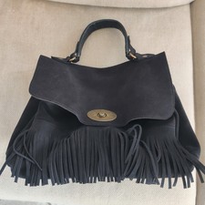 Elisendra Borsa a mano Francy Nero in Pelle