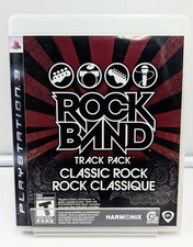 Rock Band Track Pack Classic Rock Sony PlayStation 3 PS3 completo CIB
