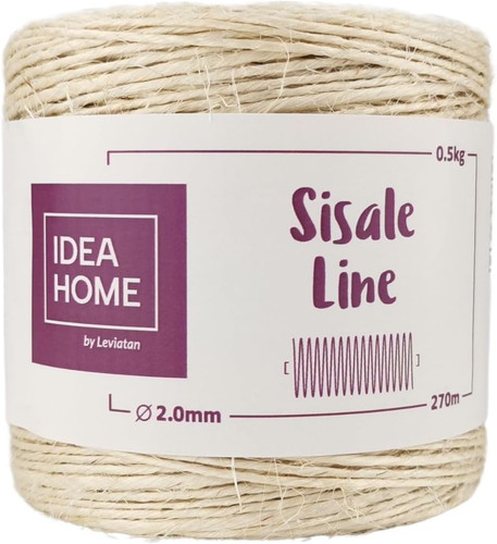 Corda sisal naturale - in, naturale,