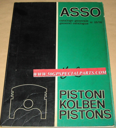 Asso pistoni catalogo - asso, n.15/76